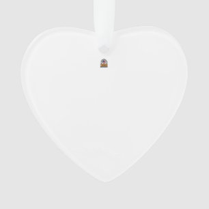 Hunde machen mich glücklich patriotisches Pfoten-V Ornament