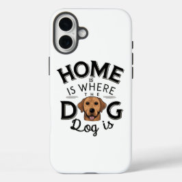 Hunde machen Zuhause iPhone 16 Plus Hülle