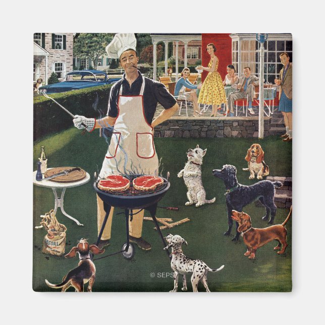 Hunde Magnet (Vorne)