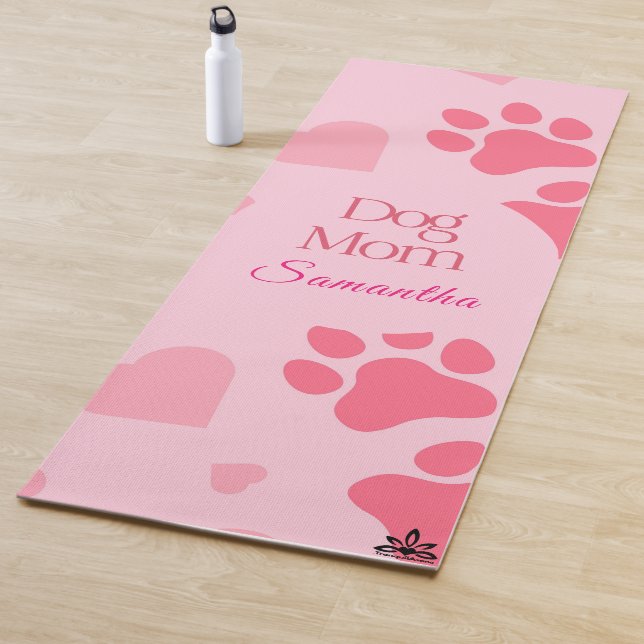 Hunde-Mama anpassbar Yogamatte (Beispiel)