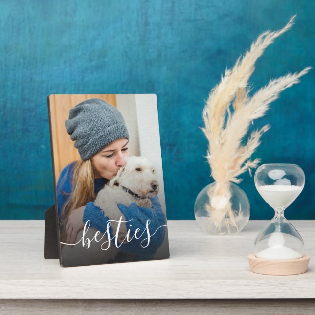 Hunde-Mama-Besties Fotoplatte (Seite)