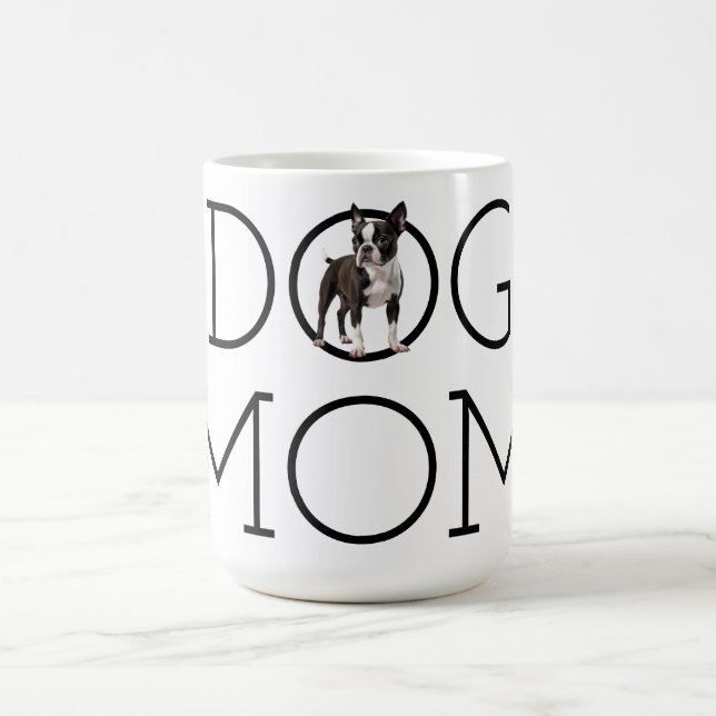 Hunde Mama Boston Terrier Kaffeetasse (Mittel)