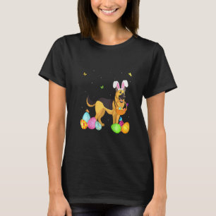 Hunde-Mama der Frauen Süße Hasen Deutsche Schäfer T-Shirt