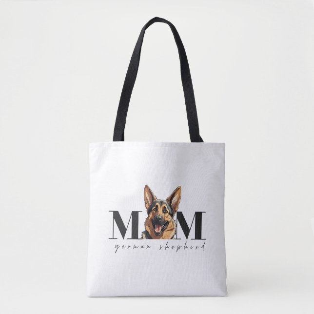 Hunde Mama DEUTSCHE SCHEPHERD DOG Klassischer T -  Tasche (Vorderseite)
