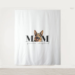 Hunde Mama DEUTSCHE SCHEPHERD DOG Klassischer T - Wandteppich