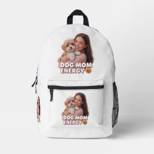 Hunde-Mama-Energie - trendiges Hunde-Mama-Design Bedruckter Rucksack