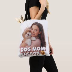 Hunde-Mama-Energie - trendiges Hunde-Mama-Design Tasche