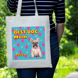 Hunde Mama Geschenk - Personalisiertes Haustier Fo Tragetasche