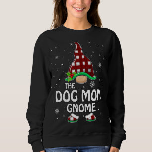 Hunde Mama Gnome Buffalo Kariert Matching Family C Sweatshirt