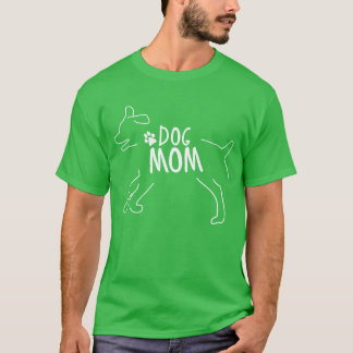 Hunde Mama Herrin Vintag T-Shirt