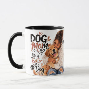 Hunde-Mama-Kaffeetasse   Süßer Teddybär & Tierlieb Tasse