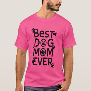 Hunde Mama Leben Pfoten Prinz Niedlich Hunde Mama T-Shirt