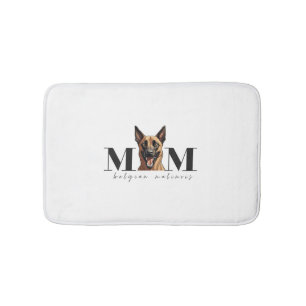 Hunde Mama MALINOIS Klassischer T - Shirt Badematte