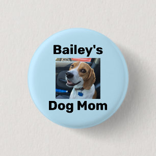 Hunde Mama Personalisiert Button