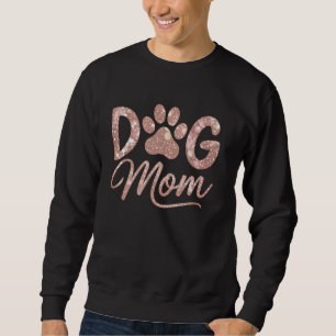 Hunde Mama Pfoten Drucken Niedliche Puppy Canine P Sweatshirt