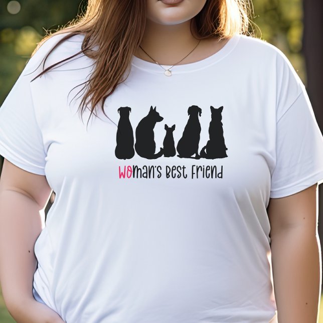 Hunde-Mama-Shirt Große Größe T-Shirt (Von Creator hochgeladen)