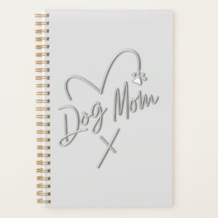 HUNDE MAMA, SILBER HERZ PLANER
