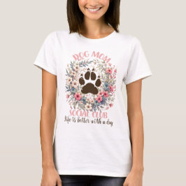Hunde Mama Social Club T-Shirt