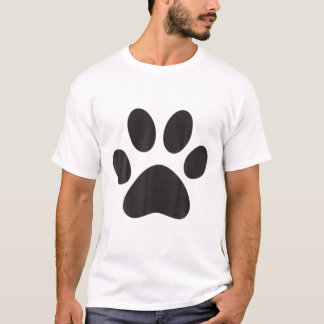 Hunde Mama Vater Liebe Hunde Pfoten Drucken T-Shirt