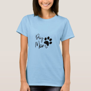 Hunde Mama Vibes - Niedlicher T - Shirt für Heimti