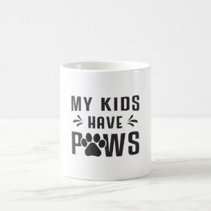Hunde meine Kinder haben Pfoten Hunde Haustiere We Kaffeetasse