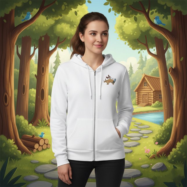 Hunde mit Gläsersatz Hoodie (Von Creator hochgeladen)