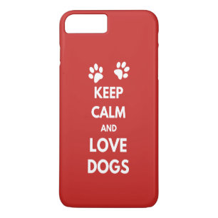 Hunde mit Liebe und Ruhe behalten Case-Mate iPhone Hülle