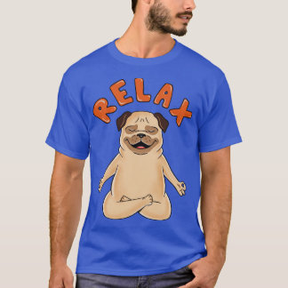 Hunde Mops Relax T-Shirt