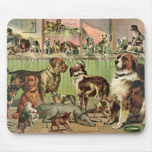 Hunde Mousepad (Vorne)