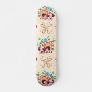 Hunde Muster Skateboard