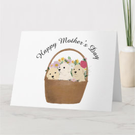 Hunde Mutterkarte Karte