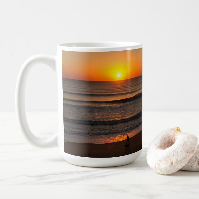 Hunde OBX laufen Kaffeetasse (Mit Donut)