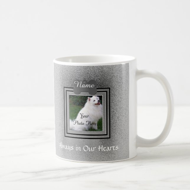 Hunde oder Katzensilber Perfekte Erinnerungen Kaffeetasse (Rechts)