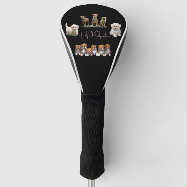 Hunde-Paket, Funny Dogs-Paket Golf Headcover (Vorderseite)