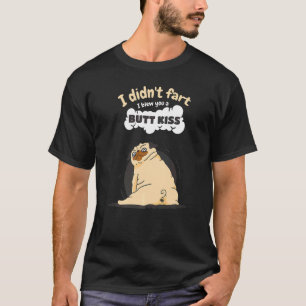 Hunde-Parodie-Witz Humor Englische Hunderasse Pug T-Shirt