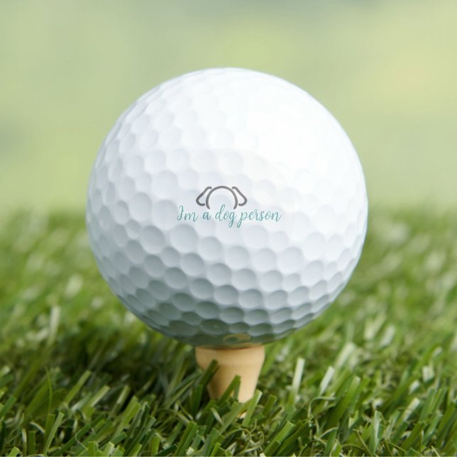 Hunde Person Custom Hund Vater Golf Balls Golfball (Take these custom golf balls on your next round of 18. There is a matching collection, dude perfect!)