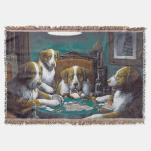Hunde Poker Cassius Marcellus Coolidge 1894 Decke