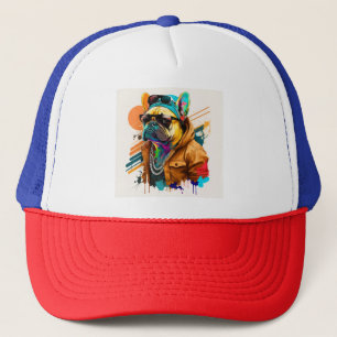 Hunde Pop Art Truckerkappe