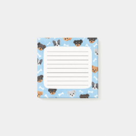 Hunde-Post-it-Notizen Post-it Klebezettel