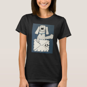 Hunde Postbote-Hündchen T-Shirt