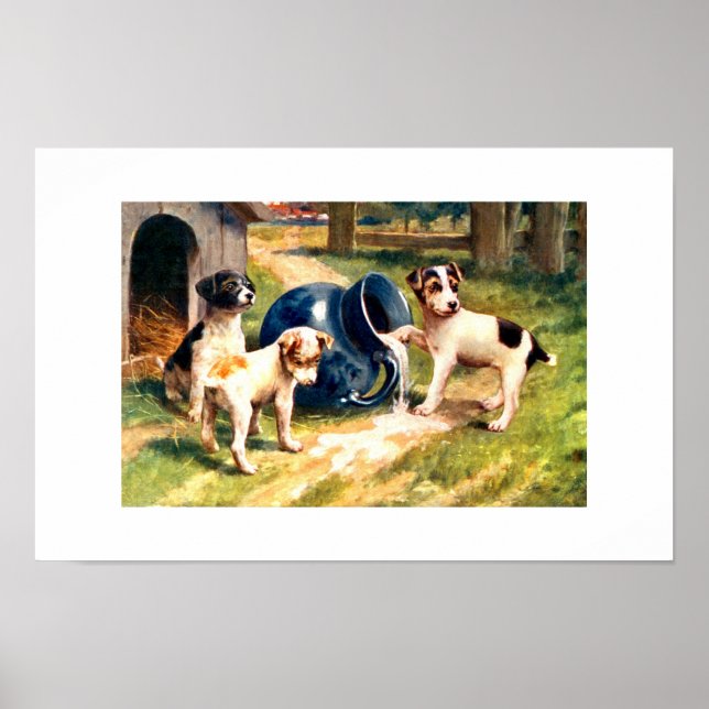 Hunde Poster (Vorne)