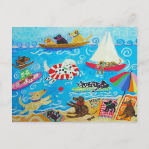 Hunde Postkarte