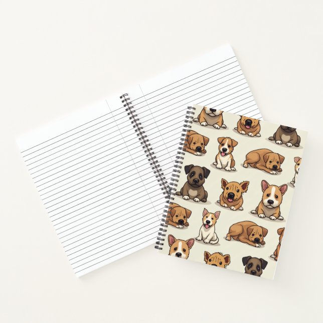 Hunde ruhen notizbuch (Innenseite)