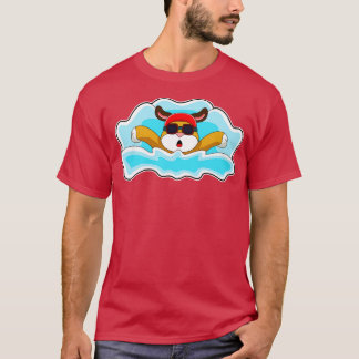 Hunde Schwimmen Wasser T-Shirt