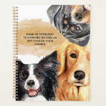 Hunde sieht sich großen Rassen Aquarellkunst gegen