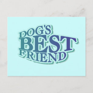 Hunde sind die besten Freundinnen und Tshirts und Postkarte