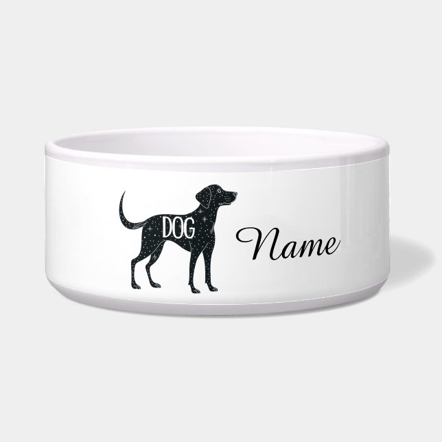 Hunde sind die besten. Haustiernapf Napf (Vorderseite)