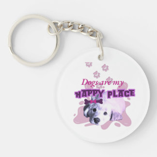 Hunde sind ein Hobbyaufkleber Schlüsselanhänger