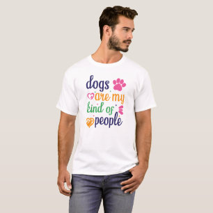 Hunde sind meine Art von Menschen, Hunde Mama Typo T-Shirt