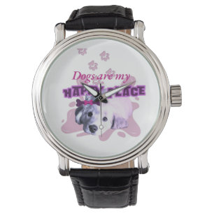 Hunde sind meine glückliche Heimat eWatch Armbanduhr